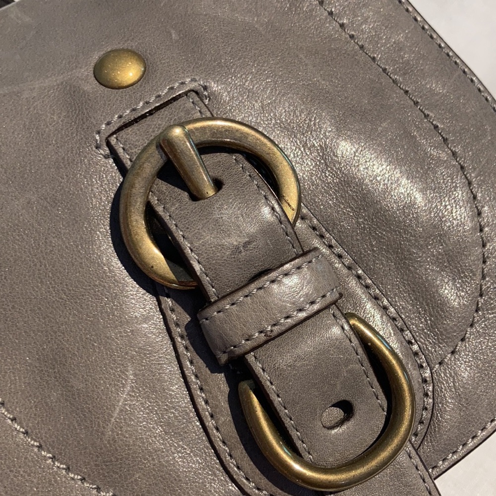 Coach crossbody gray Garcia Legacy leather bag - Picture 6 of 16